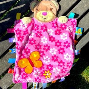 Bear soothing/teething blanket